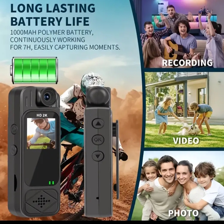 2K Ultra-Clear Motion Detection Camera